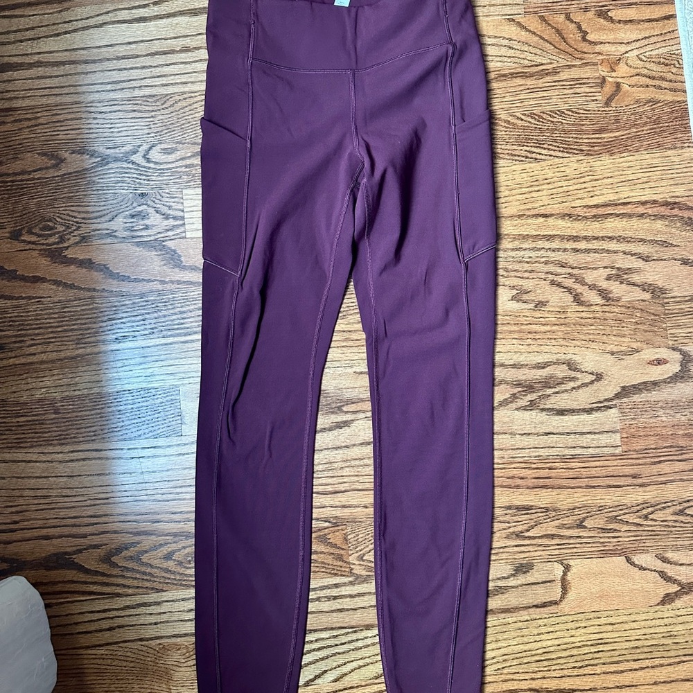 Lululemon Maroon Leggings